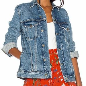 NWT AGOLDE Oversized Denim Jessie Jacket